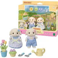 Sylvanian Families Nukke - - Veljekset ja sisarukset Jänislampaan - Puutarhanhoito - Liikkuvat osat - Monivärinen
