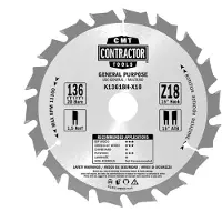 Cmt Katkaisuterä puulle K16024H; 160x20 mm; Z24; 15°