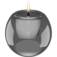Tenderflame - Globus Sisustustuli 12 cm Graphite