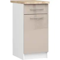 Akord Keittiökaappi Oliwia S40, beige/valkoinen
