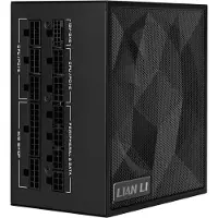 Lian Li 1200W SX1200 Platinum, ATX 3.1-virtalähde, PCIe 5.1, 80 Plus Platinum, musta
