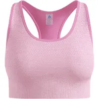Odlo Women's Seamless Medium - Padded Sport Bra Hyper Pink Melange Alusvaatteet L