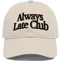Prohibited Late Club Cap Cream - Cream - ONE SIZE