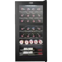 Cavin Vapaasti seisova viinikaappi - Northern Collection 28 Black