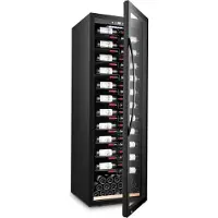 mQuvée Vapaasti seisova viinikaappi - WineExpert 192 Fullglass Black Label-View