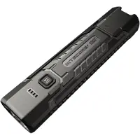 Nitecore EDC07 Three Color Temperatures, Classic Black, rechargeable flashlight, 1500 lumens