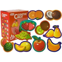 Leantoys Baby Fruit Educational Puzzle 5 kpl 40 kpl
