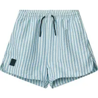Liewood Aiden Board Shortsit Stripe Riverside Creme De La Creme Stripe Riverside Creme De La Creme 110 cm Kermanvärinen 110 cm Pojat