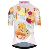 Q36.5 Gregarius Pro Team Gelato Women's Pink Jersey, Size XS.