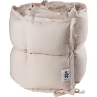 Sebra Sängyn pehmuste - Kapok - 180x26 cm - Tuohi Rose - - OneSize - Reunapehmusteet