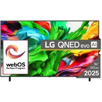 LG 86QNED85A3CAEU 86" 4K QNED evo Mini LED webOS TV, 120 Hz, Dolby Vision, HDR10+