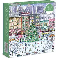 Galison Michael Storrings Christmas in the City 1000 Piece Puzzle