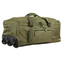 101 Inc Trolley Commando Bag 136L (Color: Green)