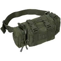 MFH TS 3-Way Utility Waist Bag (Color: Olive)