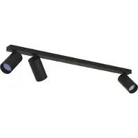 Lyora Mono spottivalaisin 3xGU10 84cm musta