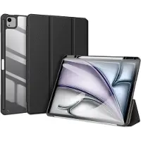 DUX TOBY Series Trifold Kotelo sopii iPad Air 13" M4 (2026) - Musta