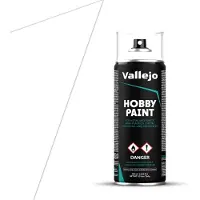 Vallejo 28.010, Alusmaalin pohjamaali, Muovi, Valmiiksi sekoitettu, Muovi, Valkoinen, Liuotinpohjainen