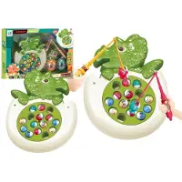 Leantoys Dinosauruksen kalastus