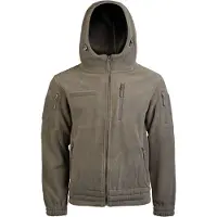 Mil-Tec Cold Weather Fleece Jacket Gen. 2 with Hood (Size: Small)