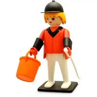 Plastoy Hevosratsastaja 25 Cm Rakennuspeli