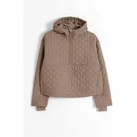 Aim'n Cropped Quilted Anorak - Pink - L