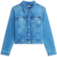 Tommy Hilfiger Dnm Finn Slim Jacket Ls - Blue - S