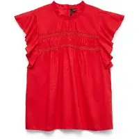 Vero Moda Pusero 'VMTRINE' verenpunainen