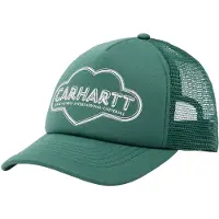 Carhartt WIP Lippalakki kuusi / valkoinen