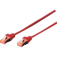 Digitus CAT 6 S-FTP PATCH CORD, CU, LSZH AWG 27/7, LENGTH 5 M, COLOR RED (DK-1644-050/R)