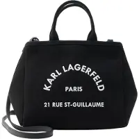 Karl Lagerfeld Käsilaukku musta / valkoinen