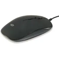 Conceptronic REGAS01B, Molempikätinen, Optinen, USB A-tyyppi, 1200 DPI, Musta