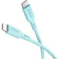 Goobay USB-C <-> USB-C - PD 60W - 1.5m - Turkoosi - USB-kaapeli