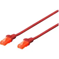 Digitus CAT 6 U-UTP PATCH CORD, CU, LSZH AWG 26/7, LENGTH 3 M, COLOR RED (DK-1617-030/R)