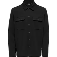 Only & Sons Onsnewkodyl Overshirt Sweat Noos - Black - XS