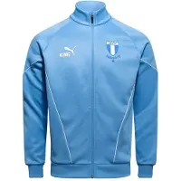 Puma Malmö FF Verryttelytakki King Anthem - Sininen/Valkoinen - , koko Medium