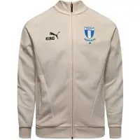 Puma Malmö FF Verryttelytakki King Anthem - Sokeroitu manteli/Myrtti - , koko Large