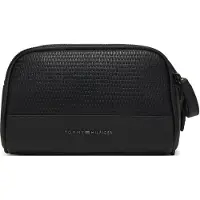 Tommy Hilfiger Th Woven Wash Bag - Black - ONE SIZE