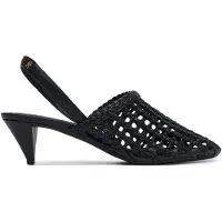 Tommy Hilfiger Th Woven Closed Toe Sandal - Black - 39