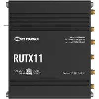 Teltonika RUTX11 - wireless router - WWAN - Bluetooth Wi-Fi 5 - 3G 4G - desktop - Wireless router Bluetooth 4.0 LE