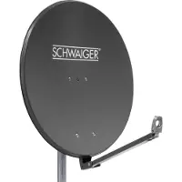 Schwaiger SPI910.1, 10,75 - 12,75 GHz, 39,5 dBi, Antrasiitti, 88 cm