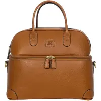Bric's Life Pelle Meikkilaukku 35 cm Ruskea