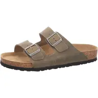 Birkenstock Arizona Sfb Leoi Faded Khaki - Green - 46