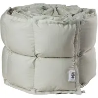 Sebra Sängyn pehmuste - Kapok - 360 x 26 cm - Mist Green - - OneSize - Reunapehmusteet