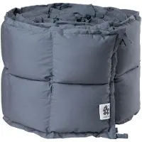 Sebra Sängyn pehmuste - Kapok - 360 x 26 cm - Forest Lake Blue - - OneSize - Reunapehmusteet