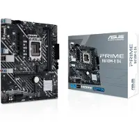 Asus PRIME H610M-E D4-CSM, Intel, LGA 1700, Intel Celeron, Intel Core i3, Intel Core i5, Intel Core i7, Intel Core i9, Intel Pentium, LGA (90MB19N0-M1EAYC)