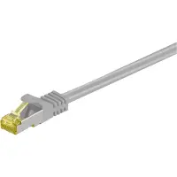 Goobay LAN CAT 6/A S/FTP - Harmaa - 1 meter