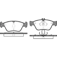 Mekster Etujarrupalat - Mercedes - W124, W210, W202, Slk r170, C208, C140