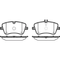Mekster Jarrupalat Etu - Mercedes - W211, W203, Slk r171, C209, Sl r230, W220, Sc, C219, C215, Clc-klass, R199