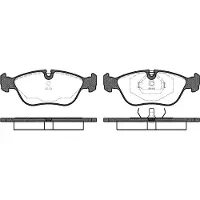 Mekster Jarrupalat Etu - Volvo - V70, Xc70, 850, S70, C70