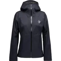 Black Diamond W Fineline Stretch Shell Black - M